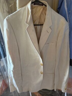 Paul Smith Cream Linen Sport Coat